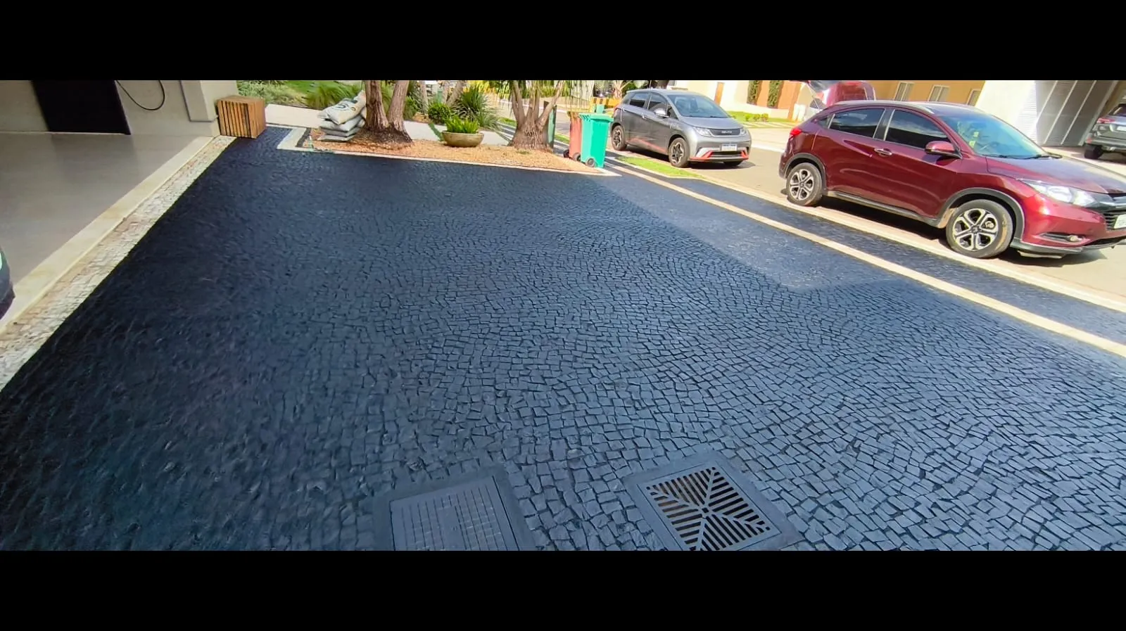 Limpeza de garagem de condomínio