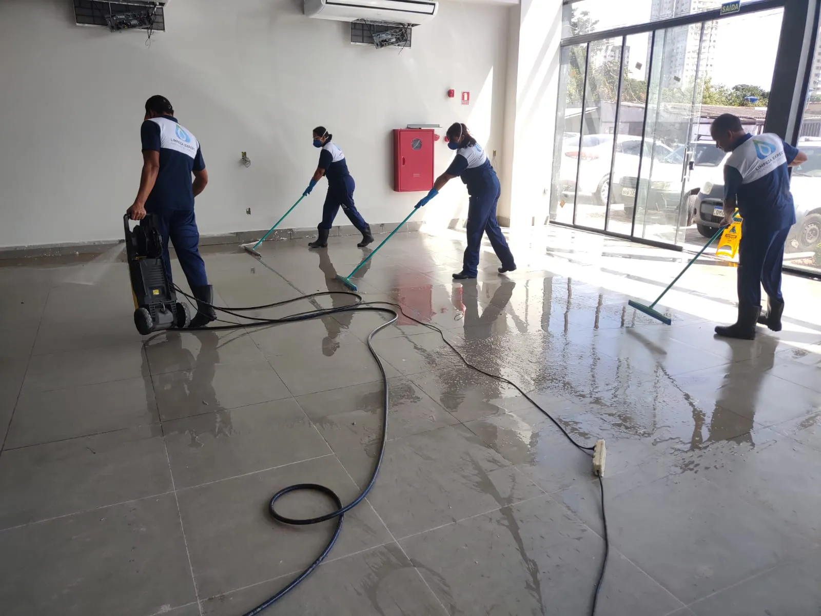 Serviço de limpeza geral